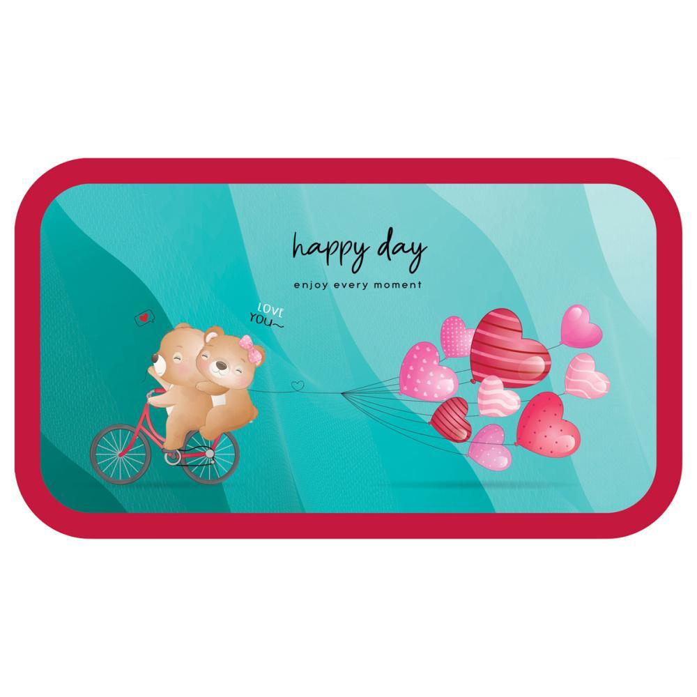 Пенал ArtSpace Happy Day 190х105 2 отделения ламинированный картон, пакет