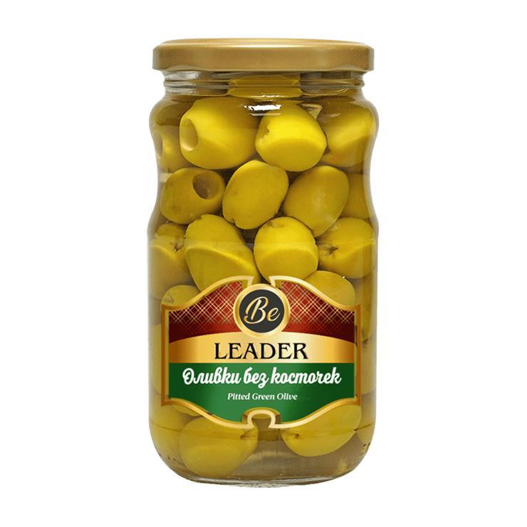 Оливки Be Leader без косточек 337 гр., стекло