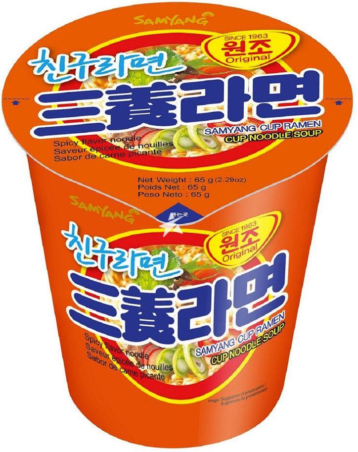Лапша быстрого приготовления Samyang Friend Ramen 65 гр., картон
