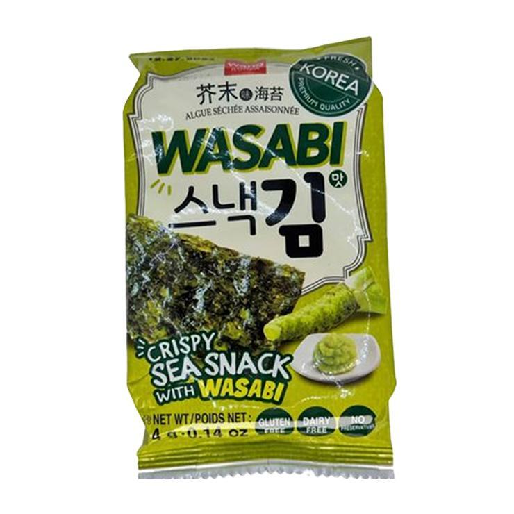 Морская капуста Wang васаби 4 гр., флоу-пак
