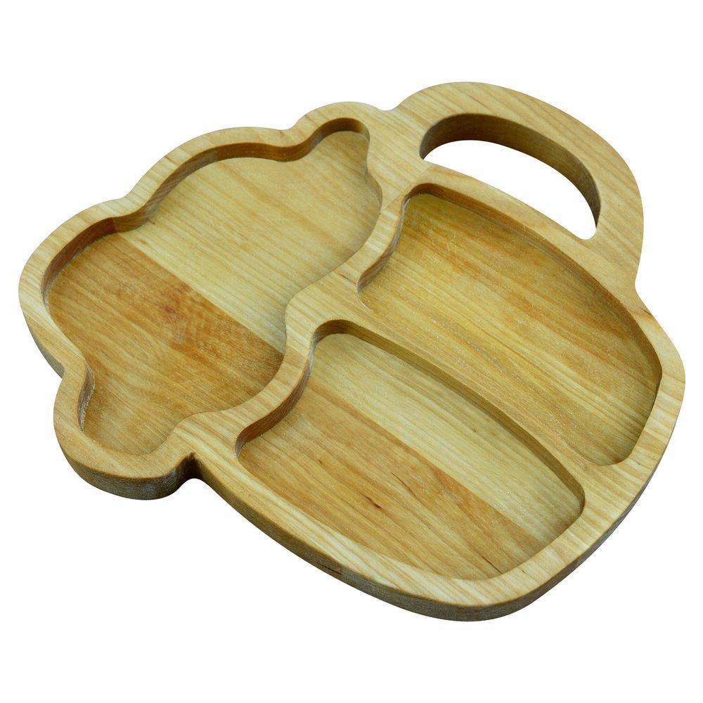 Менажница Мультидом пивная кружка 3 ячейки 25х25,5х1,8 см., пакет