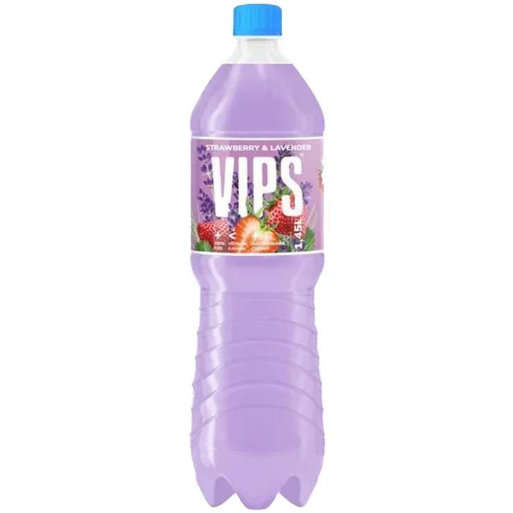 Напиток VIPS ниагара клубника лаванда 1 л., ПЭТ