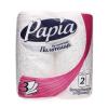 Бумажные полотенца Papia 3 слоя 2шт. белые