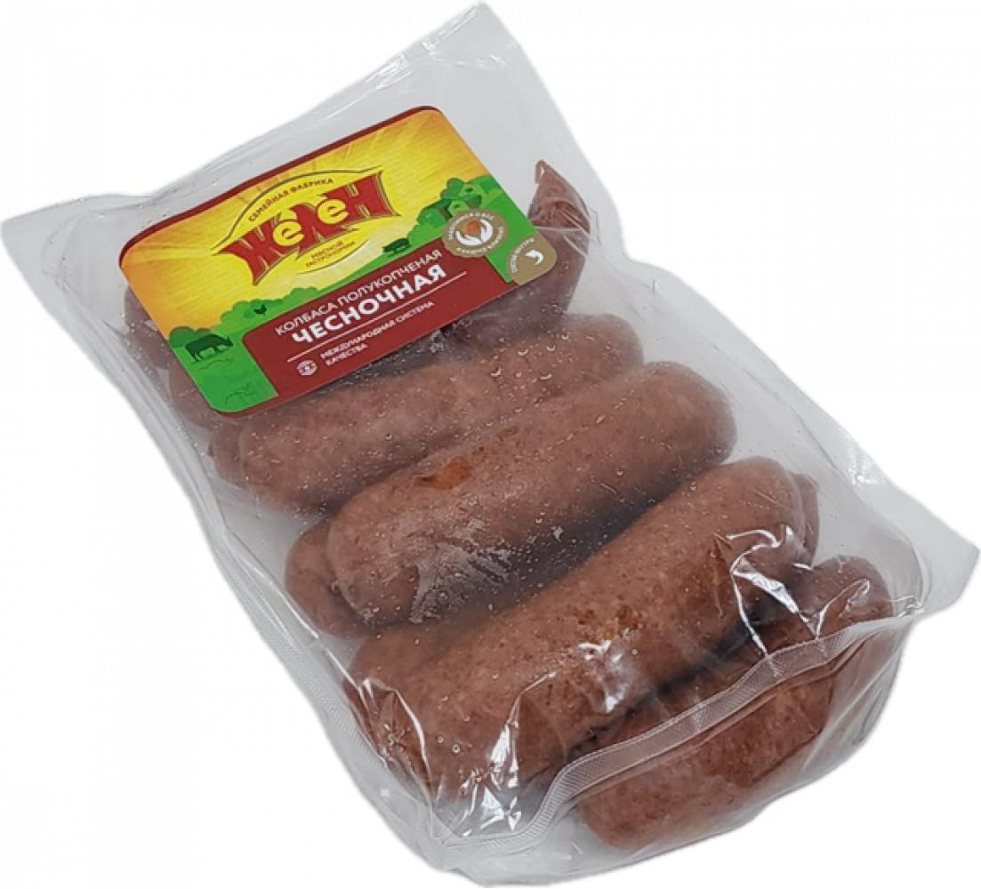 Колбаса Орский Мясокомбинат чесночная п/к 1,6 кг., защитная среда