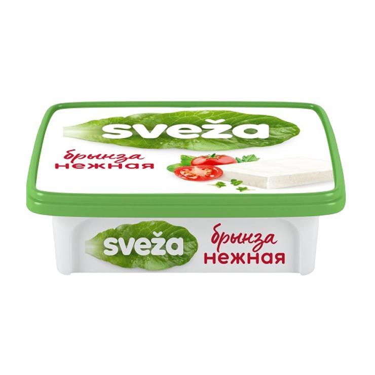 Сыр мягкий SVEZA брынза нежная 40% 250 гр., ванна