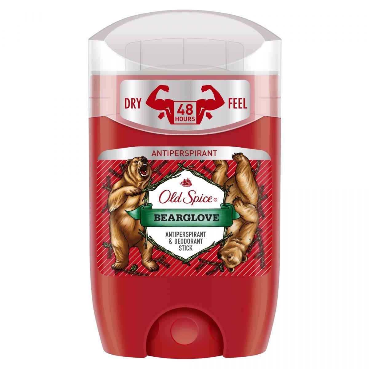 Дезодорант-антиперспирант Old Spice Bearglove твердый 95 гр., ПЭТ