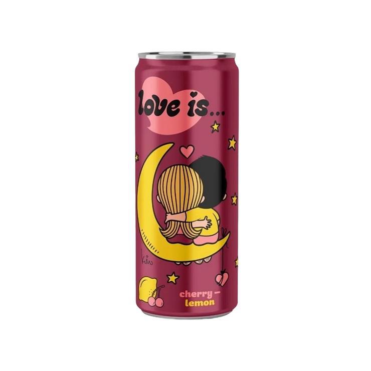 Напиток газированный Love is... вишня-лимон 330 мл., ж/б