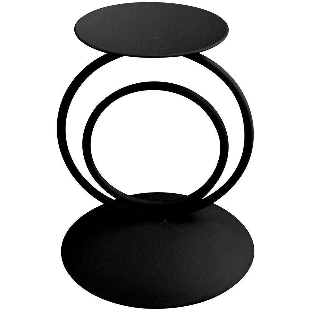 Подсвечник Мультидом круги 5,5х8х10,5 см., пакет