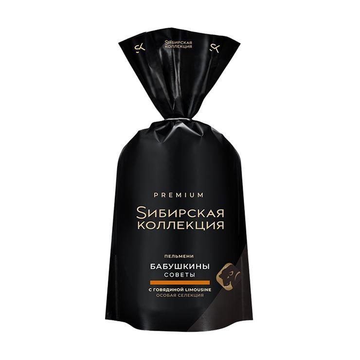 Пельмени Sибирская Коллекция Бабушкины советы с говядиной 700 гр., пакет