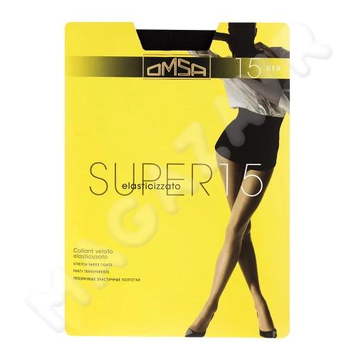 Колготки OMSA SUPER 15den nero 4L