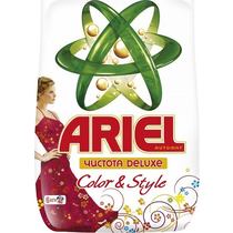 Стиральный порошок Ariel Color & Style автомат для цветного белья 6 кг., пакет