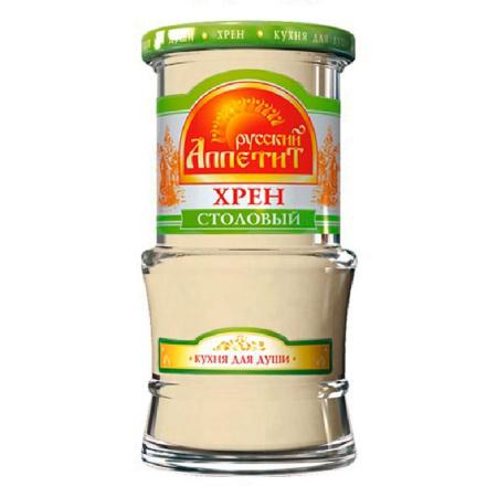 Хрен Русский аппетит столовый 190 гр., стекло