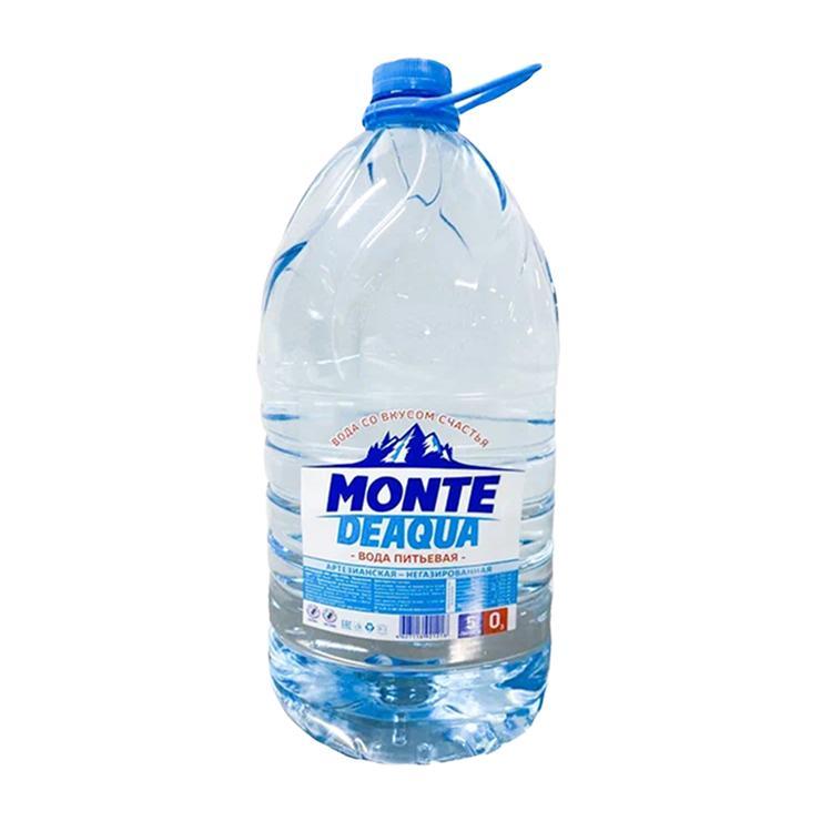 Вода негазированная Monte Deaqua 5 л., ПЭТ