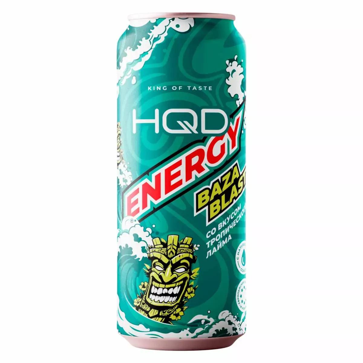 Напиток энергетический HQD Energy Blast 450 мл., ж/б