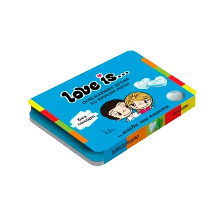 Конфеты Love is в форме сердца мята 10,8 гр., блистер