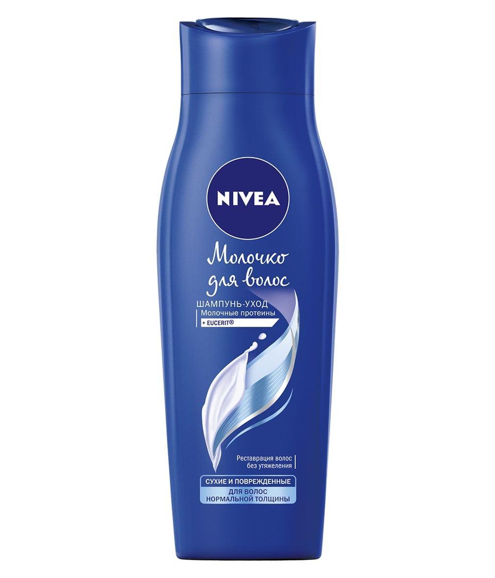 Шампунь-уход Nivea Молочко для волос 250 мл., флакон