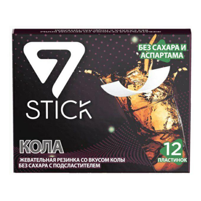 Резинка жевательная 7 STICK Кола 33 гр., картон