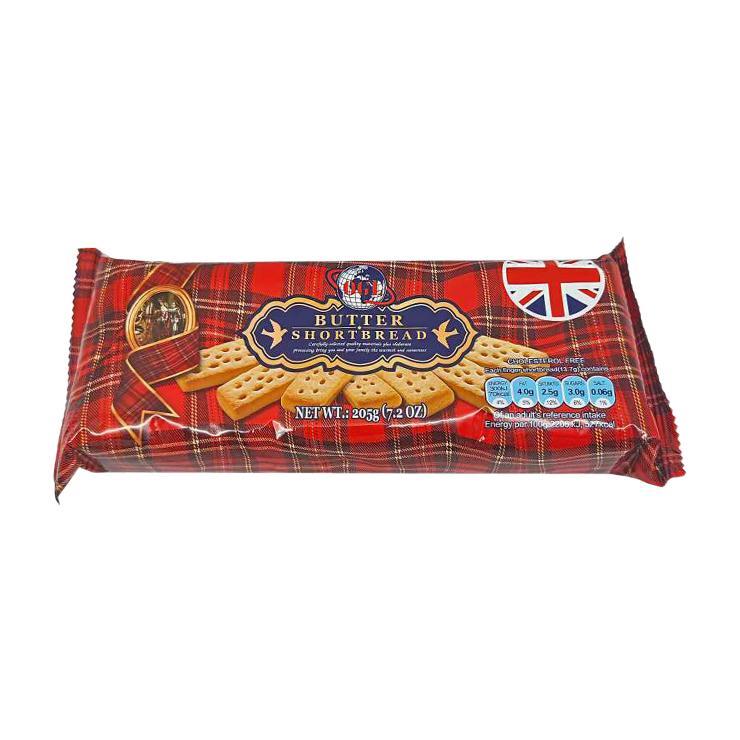Печенье Huamei Shortbread классическое шотландское 205 гр., флоу-пак