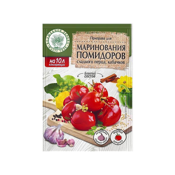 Приправа Волшебное Дерево для маринования помидоров 35 гр., саше