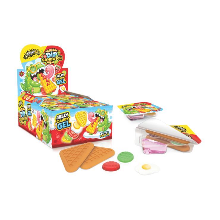 Мармелад жевательный Johny Bee Dip Sandwich 40 гр., блистер