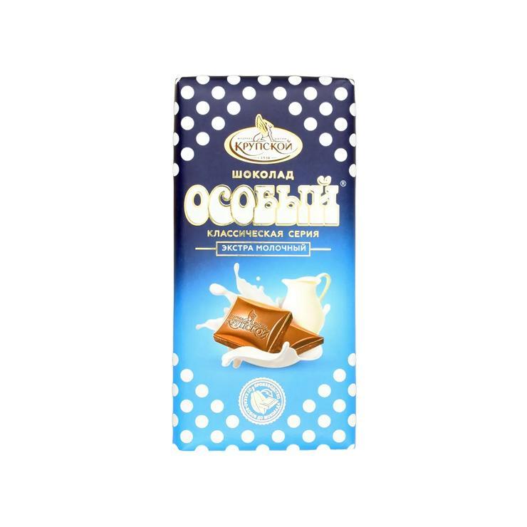 Шоколад Особый экстрамолочный 85 гр., обертка