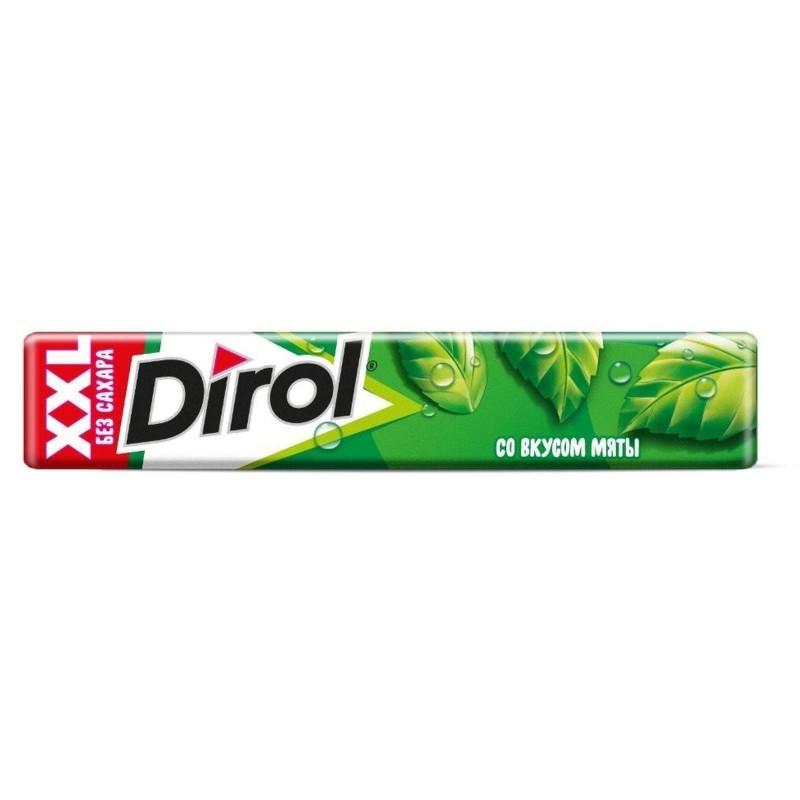 Резинка жевательная Dirol XXL мята 19 гр., бумага