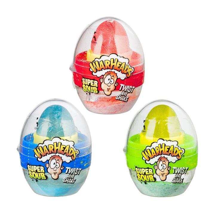 Конфеты Warheads Super Sour Twist & Shake 18 гр., пластик