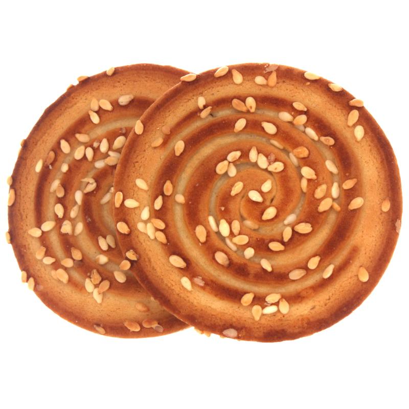 Печенье сахарное с кунжутом Карапуз, Konti, 6 кг., картон