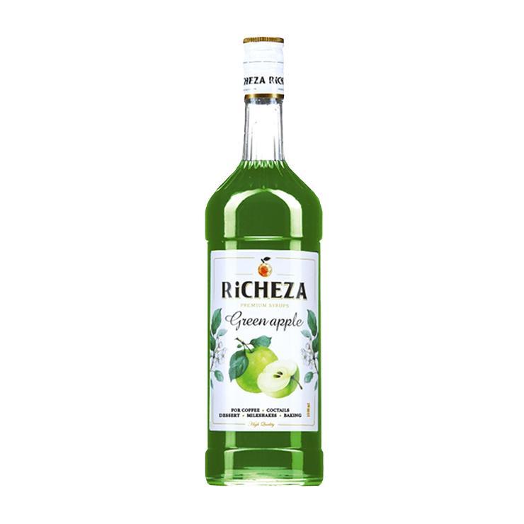 Сироп RiCHEZA зеленое яблоко 1 л., стекло
