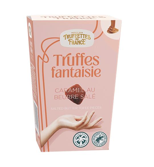 Трюфели Chocmod Truffettes de France Fantaisie c кусочками соленой карамели 40 гр., картон