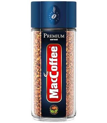 Кофе растворимый MacCoffee Premium 85 гр., стекло