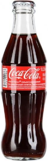 Напиток газированный Coca-Cola Бельгия 250 мл., стекло
