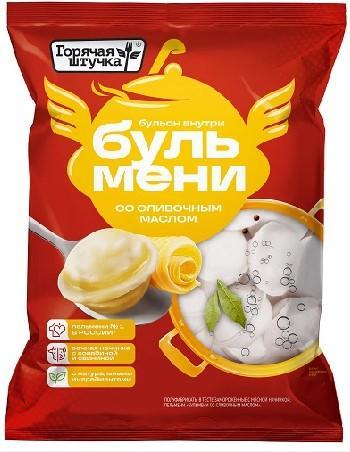 Пельмени Горячая штучка Бульмени со сливочным маслом  400 гр., флоу-пак