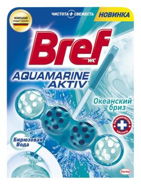 Средство Bref Aquamarine Active чистящее для унитаза Океанский бриз