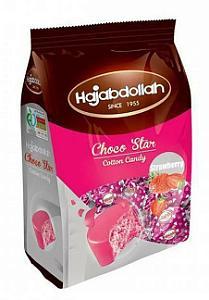 Конфеты Hajabdollah Choco Star из пишмание со вкусом клубники 180 гр., флоу-пак