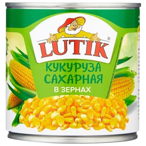 Кукуруза Lutik сахарная отборная, 340 гр., ж/б