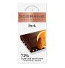 Шоколад SOBRANIE горький с апельсином и орехами, 90 гр., бумага