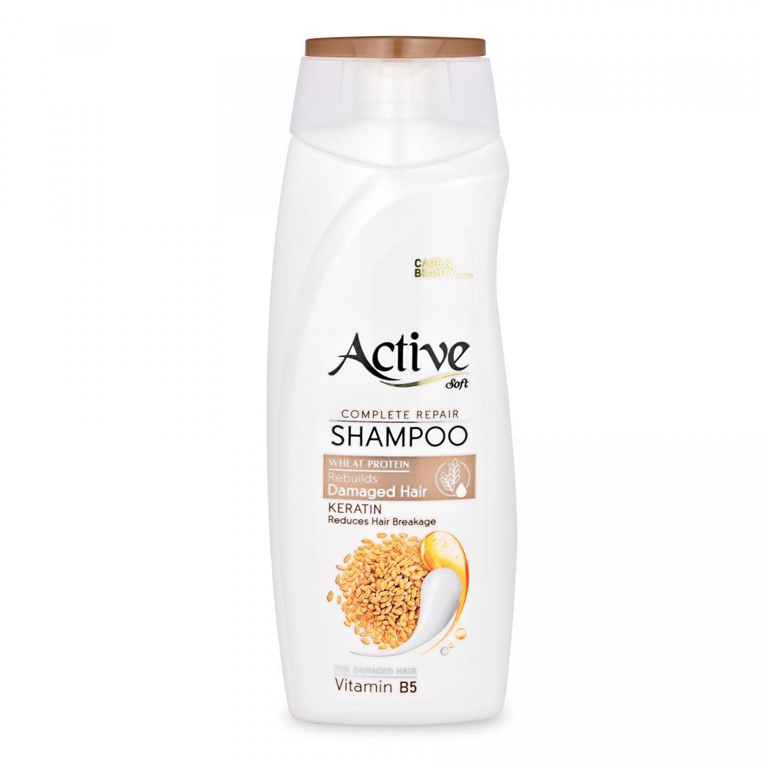 Шампунь Active Care & Beauty восстанавливающий для поврежденных волос 350 мл., флакон