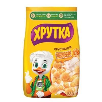 Шарики Хрутка медовые 230 гр., флоу-пак