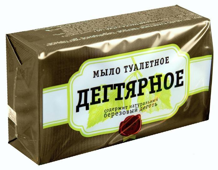 Мыло Аист Дегтярное 140 гр., бумага