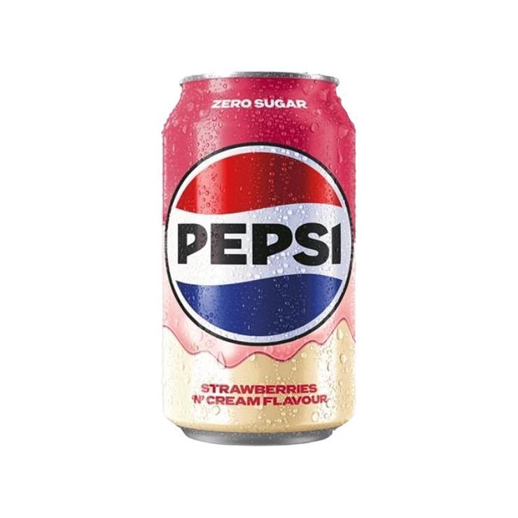 Напиток газированный Pepsi клубника 330 мл., ж/б