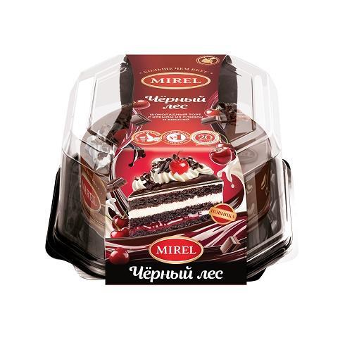 Торт Mirel черный лес 650 гр., ПЭТ