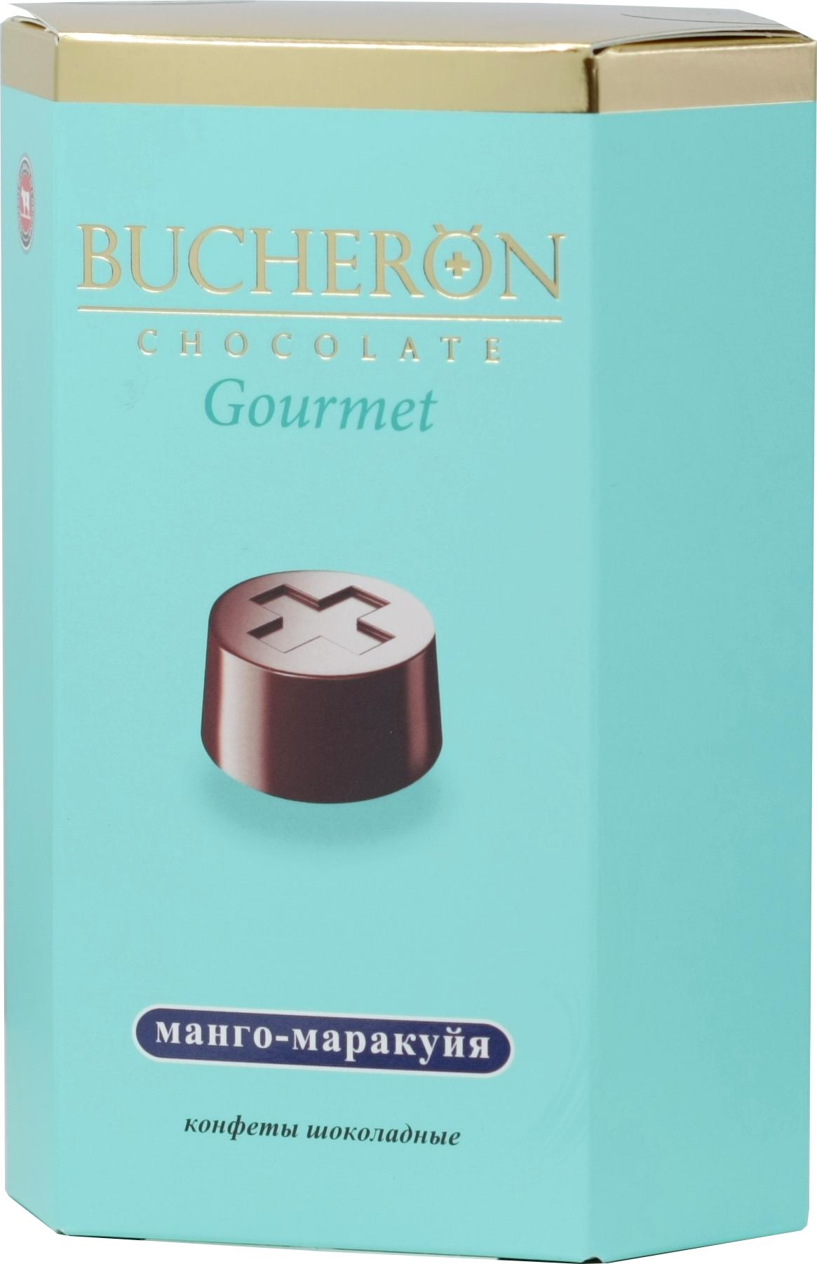 Конфеты Bucheron Gourmet со вкусом манго-маракуйя 130 гр., картон