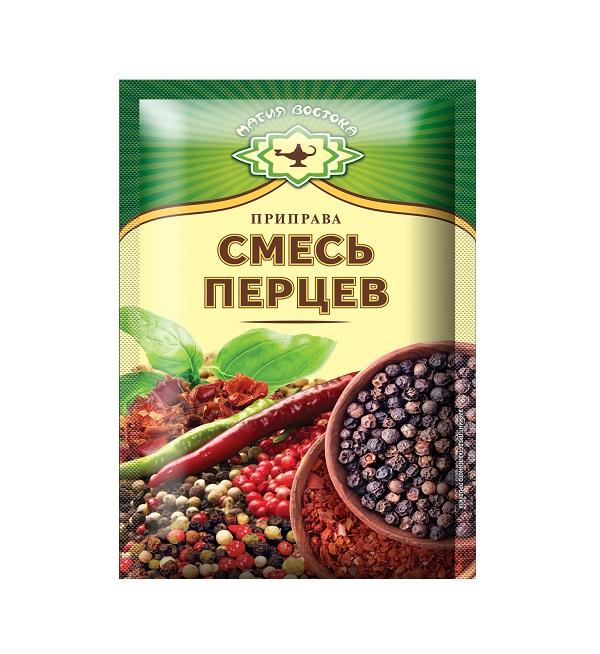 Приправа Магия Востока смесь перцев, 15 гр., флоу-пак