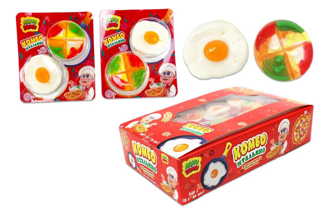 Мармелад жевательный Ланч Гами Комбо Итальяно 8 гр., блистер