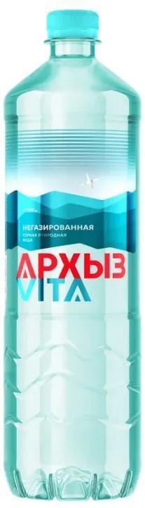 Вода негазированная Архыз Vita горная 1 л., ПЭТ