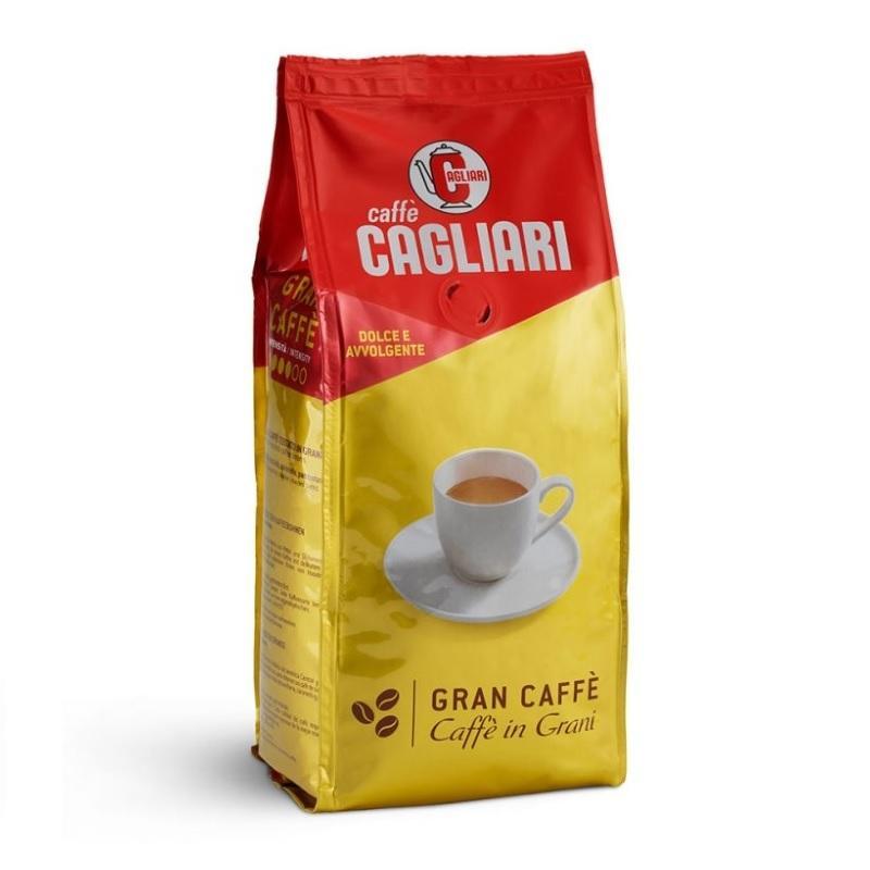 Кофе Cagliari Gran Caffè зерно 1 кг., вакуум