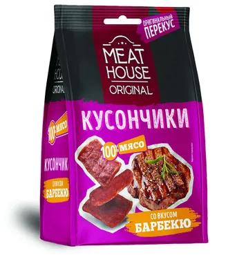 Кусочки из свинины Meat House Original со вкусом барбекю 25 гр., флоу-пак