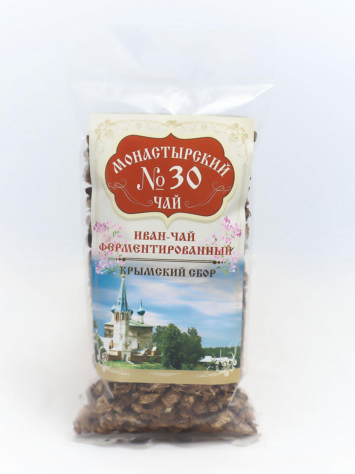 Чай №30 Иван-чай ферментированный, Монастырский, 100 гр., пакет