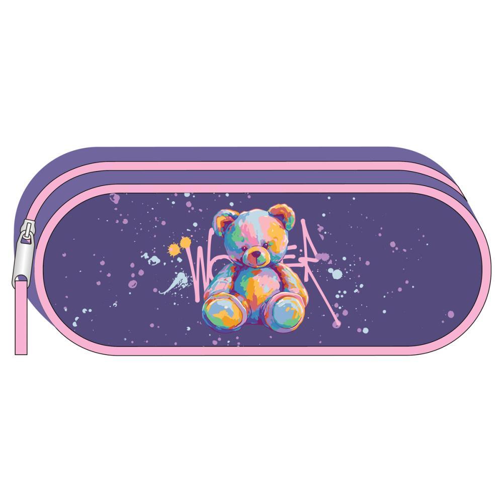 Пенал ArtSpace Bear  210х80х45 корпусный полиэстер, пакет